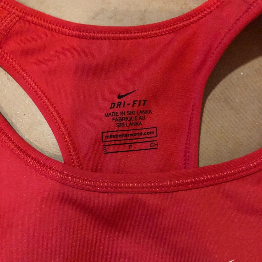 Nike dri fit sports bra